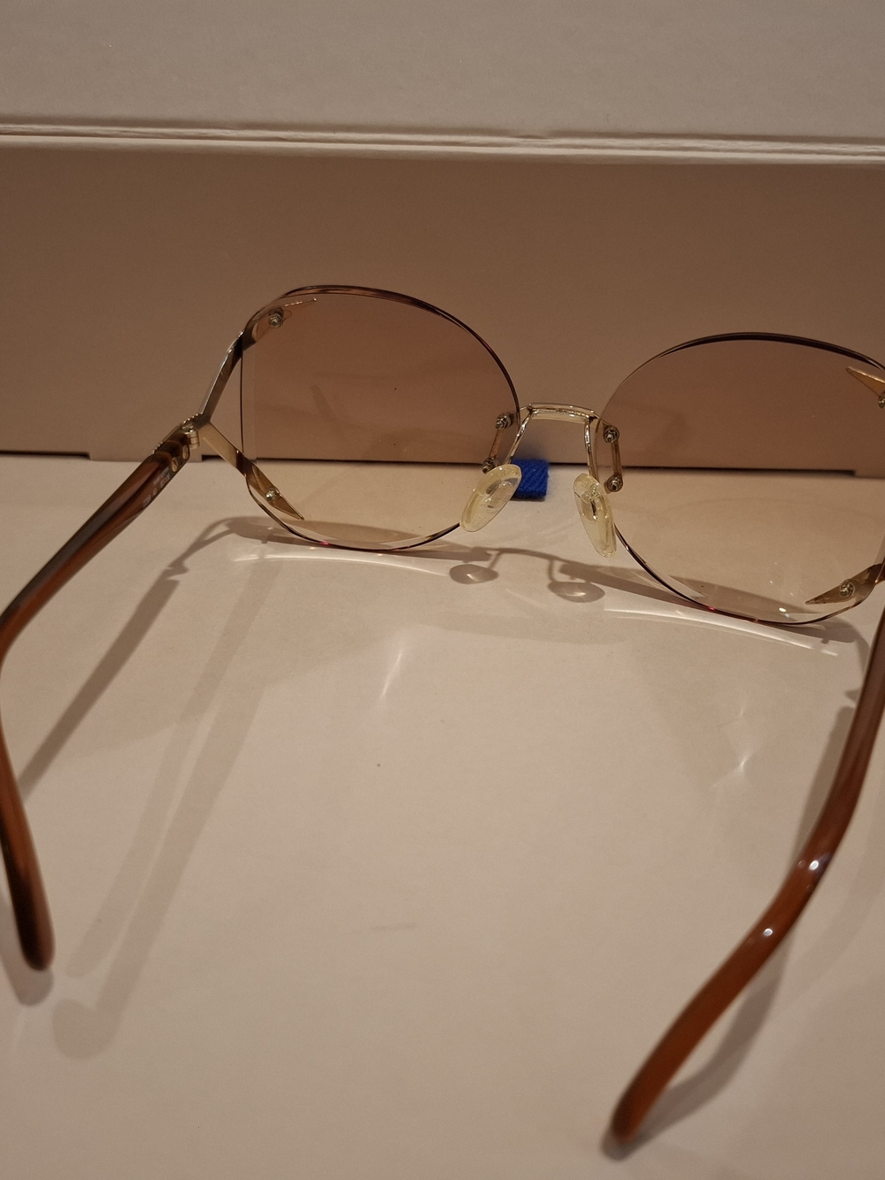 Dior Women's Rimless Brown-Tinted Sunglasses